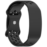 Garmin CIRQA Smart Band EIDERWOOD Silikon Armband m. Ventilationshål - Svart