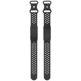 Garmin CIRQA Smart Band EIDERWOOD Silikon Armband m. Ventilationshål - Svart