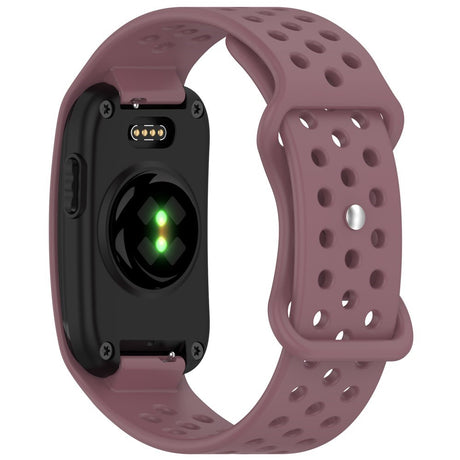 Garmin CIRQA Smart Band EIDERWOOD Silikon Armband m. Ventilationshål - Rosa