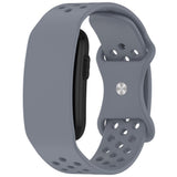 Garmin CIRQA Smart Band EIDERWOOD Silikon Armband m. Ventilationshål - Blågrå