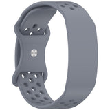 Garmin CIRQA Smart Band EIDERWOOD Silikon Armband m. Ventilationshål - Blågrå