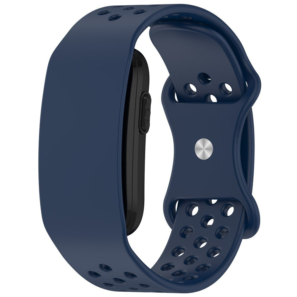 Garmin CIRQA Smart Band EIDERWOOD Silikon Armband m. Ventilationshål - Mörkblå