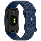 Garmin CIRQA Smart Band EIDERWOOD Silikon Armband m. Ventilationshål - Mörkblå
