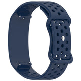 Garmin CIRQA Smart Band EIDERWOOD Silikon Armband m. Ventilationshål - Mörkblå