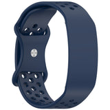 Garmin CIRQA Smart Band EIDERWOOD Silikon Armband m. Ventilationshål - Mörkblå