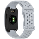 Garmin CIRQA Smart Band EIDERWOOD Silikon Armband m. Ventilationshål - Ljusgrå