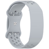 Garmin CIRQA Smart Band EIDERWOOD Silikon Armband m. Ventilationshål - Ljusgrå