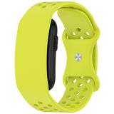 Garmin CIRQA Smart Band EIDERWOOD Silikon Armband m. Ventilationshål - Gul