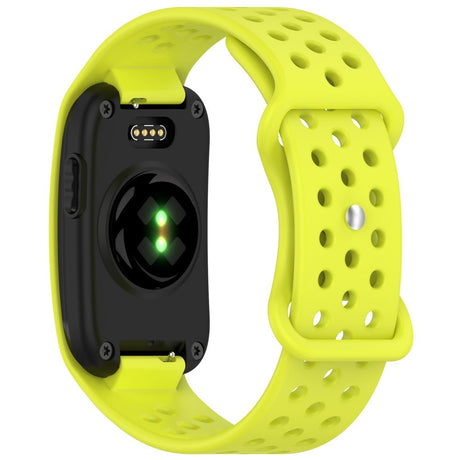 Garmin CIRQA Smart Band EIDERWOOD Silikon Armband m. Ventilationshål - Gul