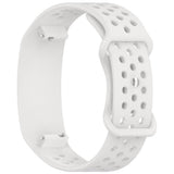 Garmin CIRQA Smart Band EIDERWOOD Silikon Armband m. Ventilationshål - Gråvit