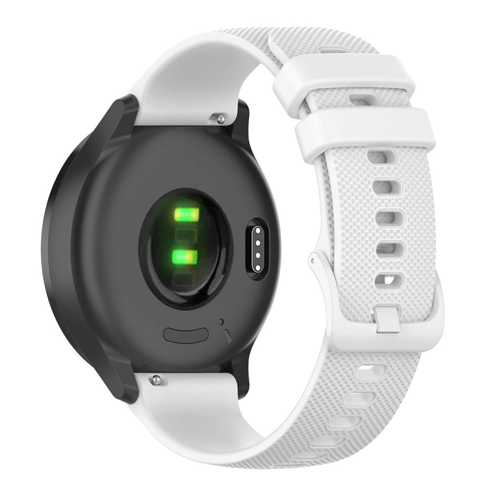 Smartwatch Universal Silikone Rem (20mm) - Hvid