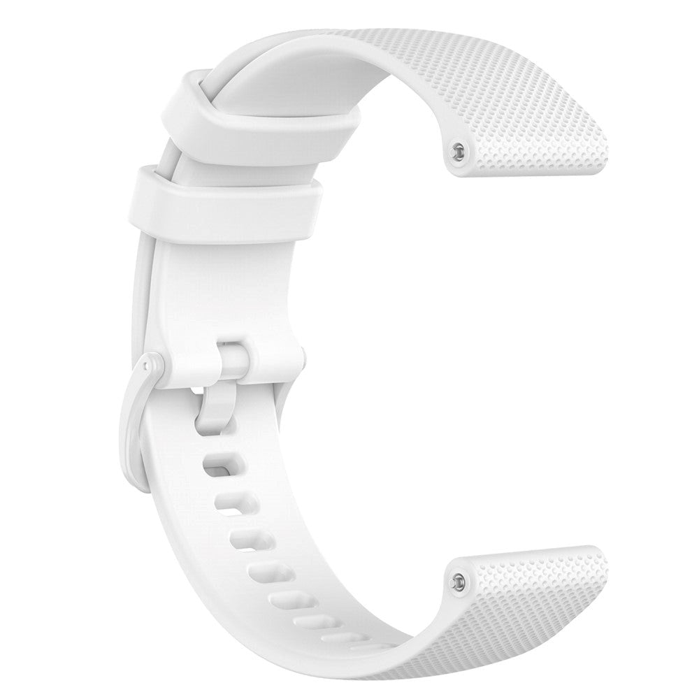 Smartwatch Universal Silikone Rem (20mm) - Hvid