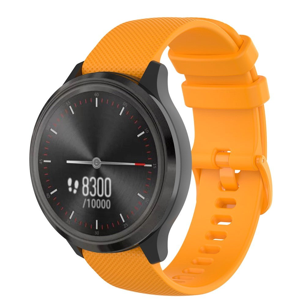 Smartwatch Universal Silikone Rem (20mm) - Orange