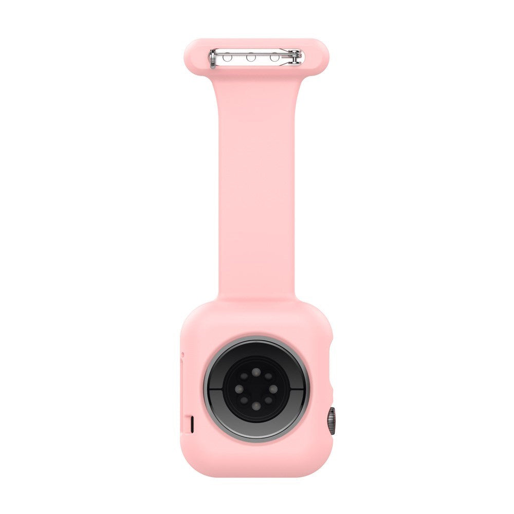 Apple Watch (38/40/SE/41/42mm) Silikonarmband för Sjuksköterskor - Rosa