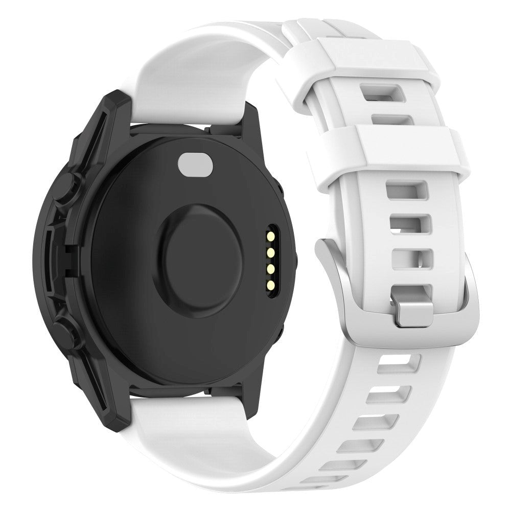 Garmin 22mm silikon sportrem - Vit