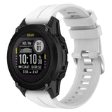 Garmin 22mm silikon sportrem - Vit