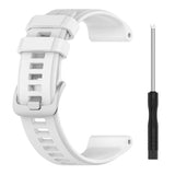 Garmin 22mm silikon sportrem - Vit