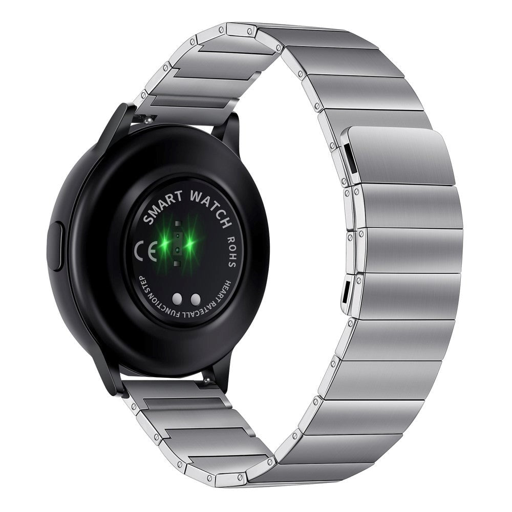 Smartwatch-Rem (20 mm) Magnetisk Rostfritt Stål - Silver