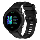 Garmin Rem 22 mm Silikonräfflade - Svart