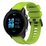 Garmin Rem 22 mm Silikonräfflade - Limegrön