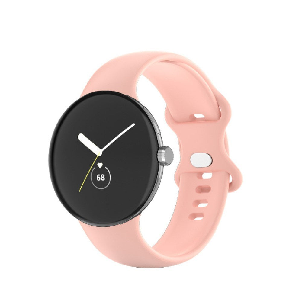 EIDERWOOD Google Pixel Watch 1 / 2 / 3 Silikon Smartwatch Rem - Rosa