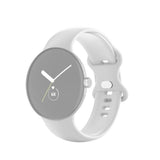 EIDERWOOD Google Pixel Watch 1 / 2 / 3 Silikon Smartwatch Rem - Vit