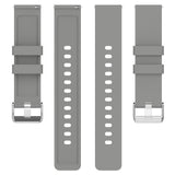 Universal Silikon Smartwatch Rem (20mm) m. Metallspänne - Grå