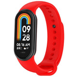 Xiaomi Smart Band 10 / 9 / 8 / NFC Silikonarmband - Röd