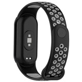 Xiaomi Smart Band 10 / 9 / 8 / NFC Silikon Klockarmband - Svart / Grå