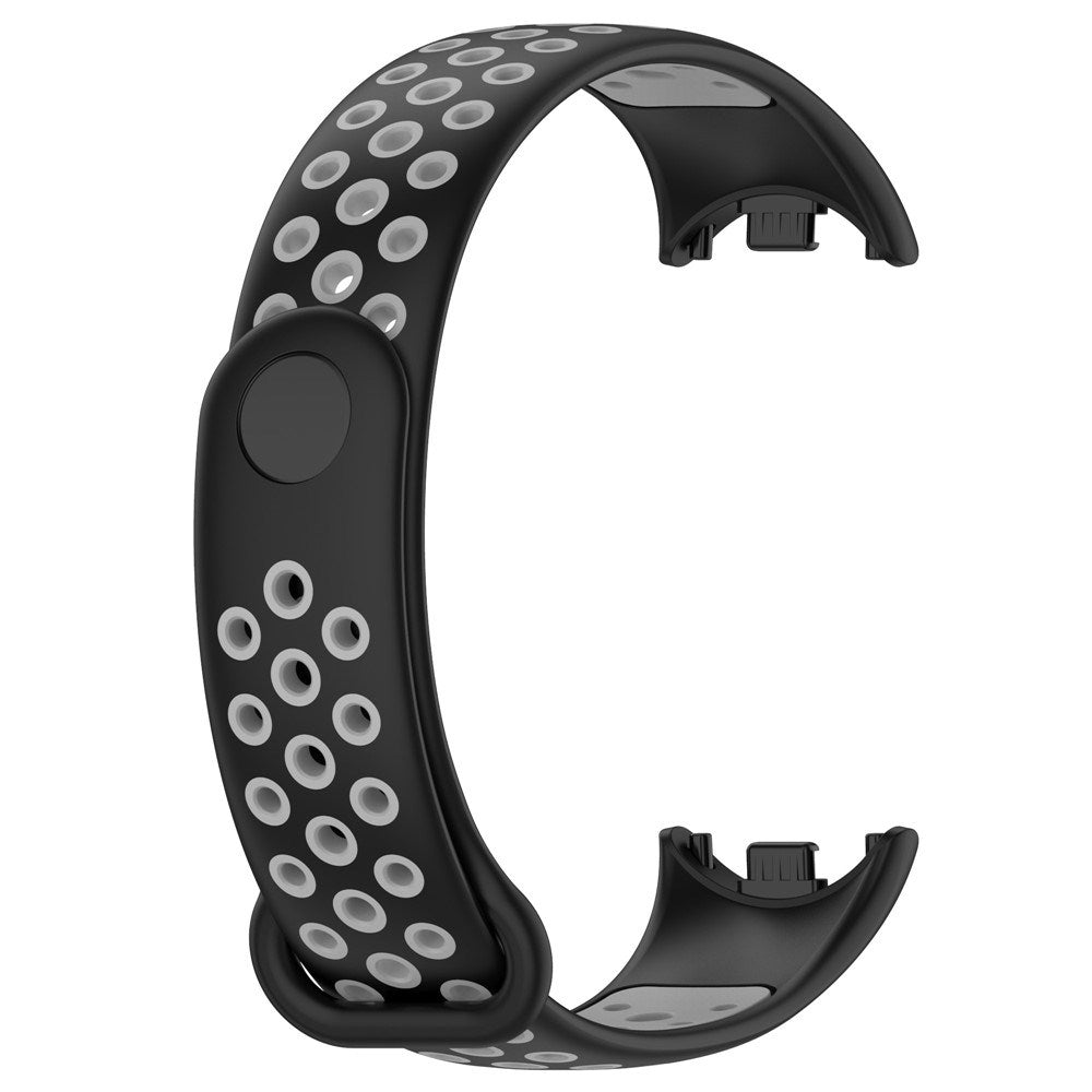 Xiaomi Smart Band 10 / 9 / 8 / NFC Silikon Klockarmband - Svart / Grå