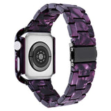 Apple Watch 9/8/7 (45mm) Harts Rem & Skal - Lila