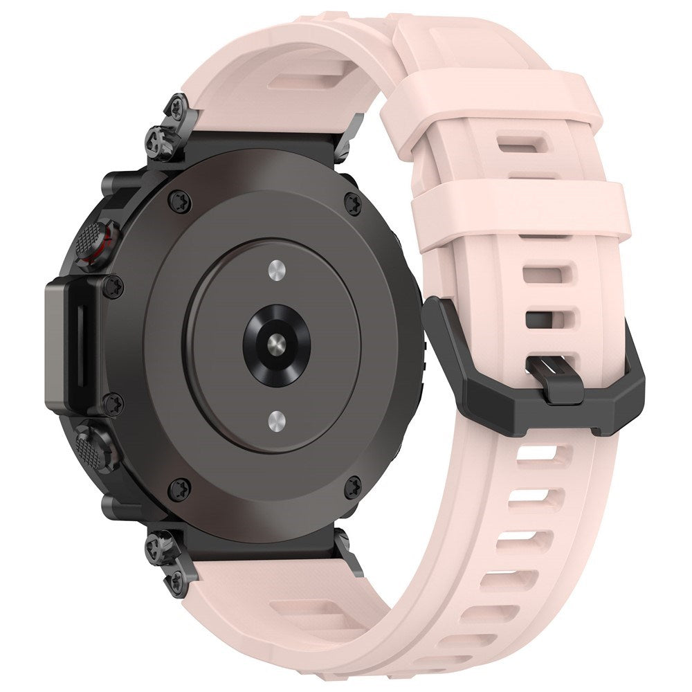 Amazfit T-Rex Ultra Silikon Armband m. Monteringsverktyg – Rosa