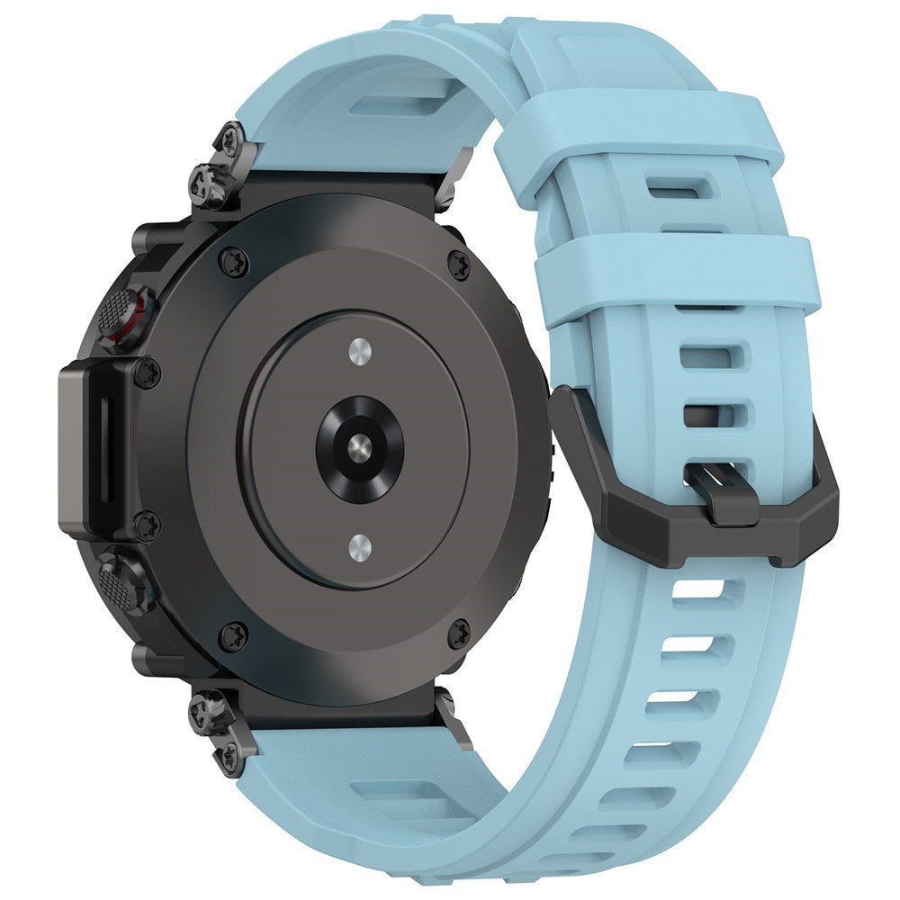 Amazfit T-Rex Ultra Silikon Armband m. Monteringsverktyg – Blå