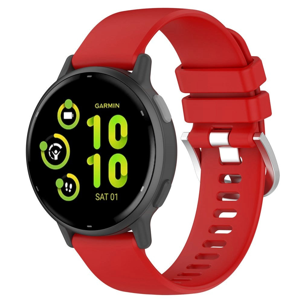 Garmin Vivoactive 5 Silikon Smartwatch Armband - Röd