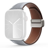 Apple Watch (38/40/SE/41/42mm) DUX DUCIS Klockarmband i Konstläder – Grå