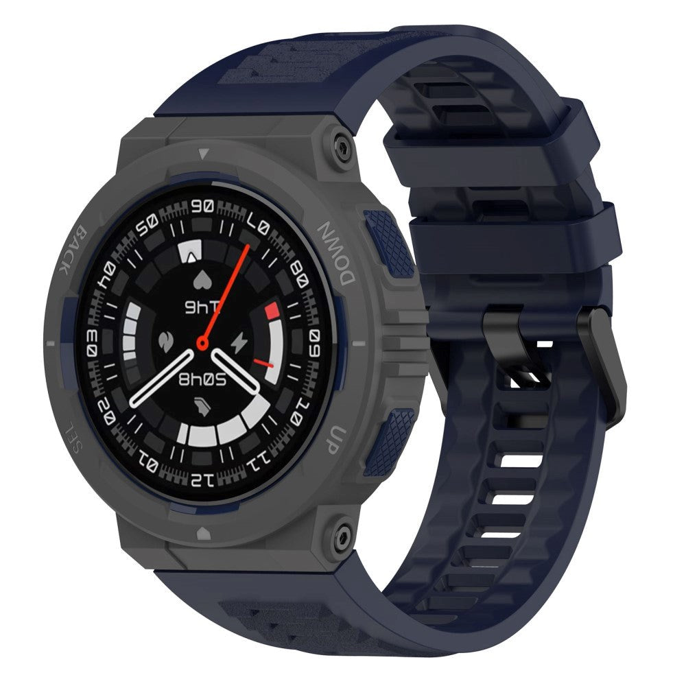 Amazfit Active Edge Silikonrem inkl. Pin - Mörkblå