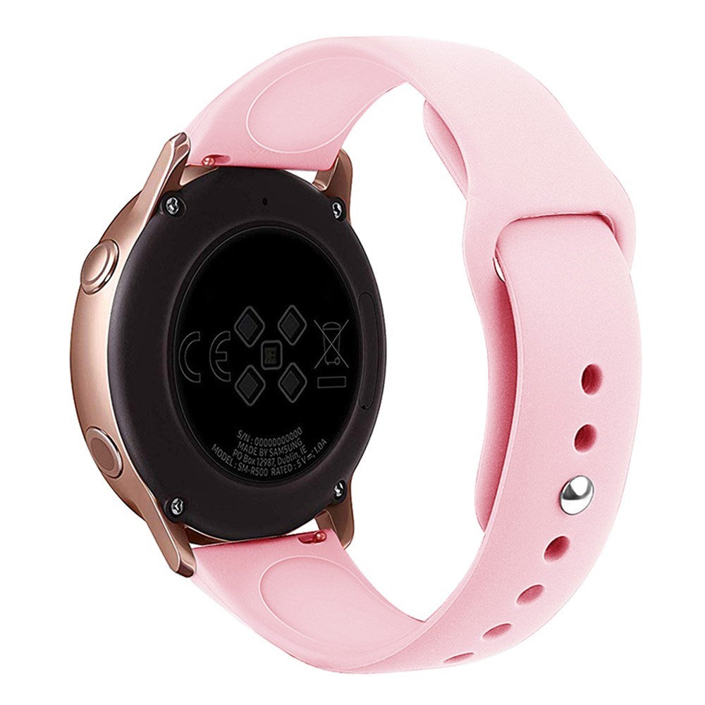 Huawei Watch GT 4 (41mm) / Garmin Venu 3S (18mm) Silikonarmband - Rosa