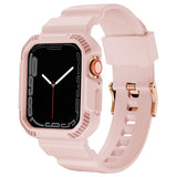 Apple Watch (38/40/SE/41MM) Plast Rem & Skal - Pink