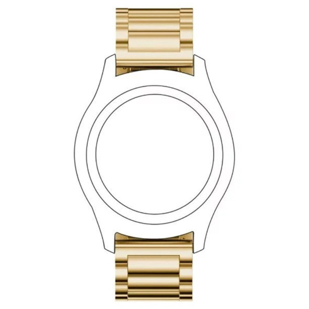 Universal 14mm Smartwatch Rem i Rostfritt Stål - Guld