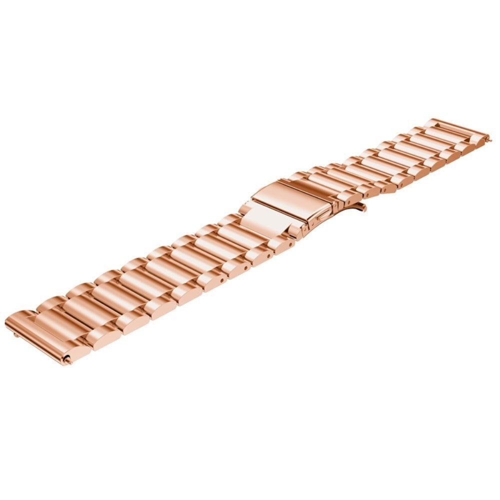 Universal 14mm Smartwatch Rem i Rostfritt Stål - Rose Gold