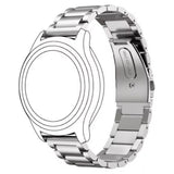 Universal 14mm Smartwatch Rem i Rostfritt Stål - Silver