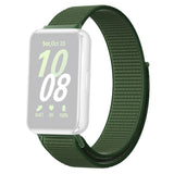 Samsung Galaxy Fit3 Nylon Kardborrband - Grön