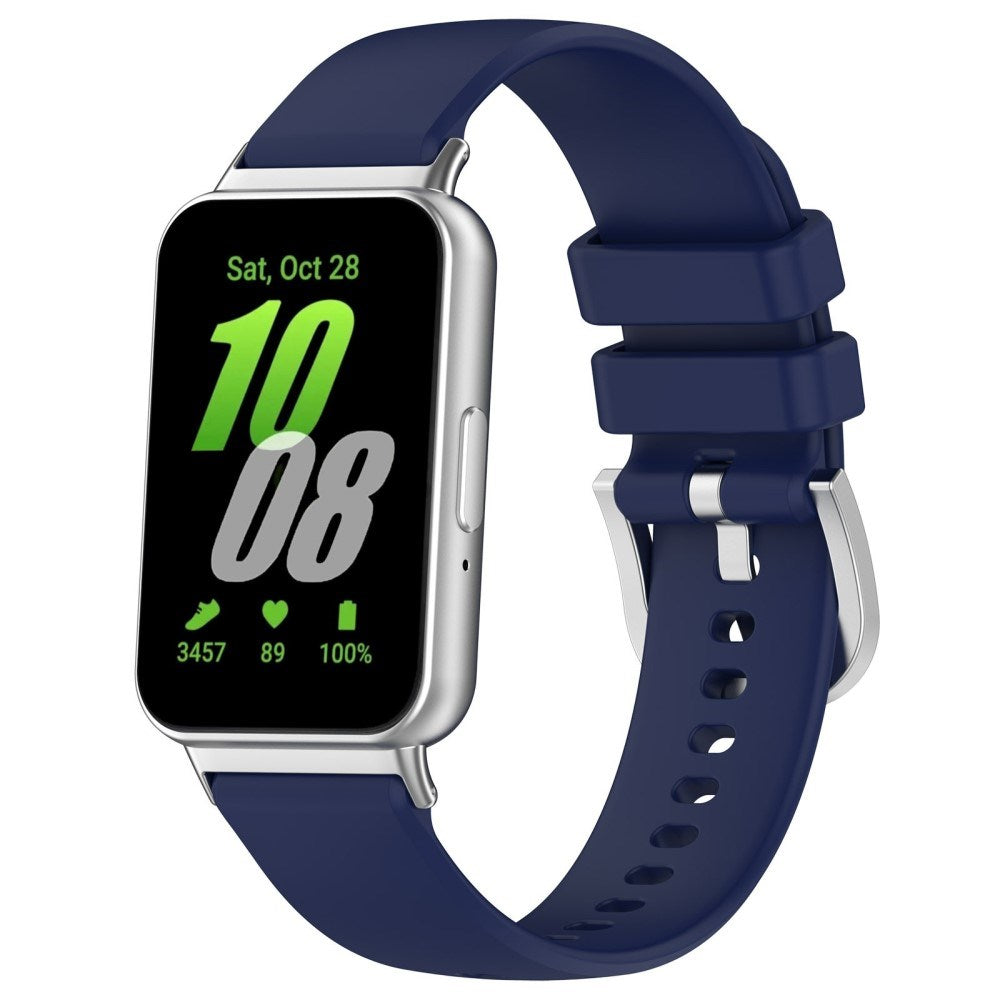 Samsung Galaxy Fit3 Smartwatch Silikonrem - Blå