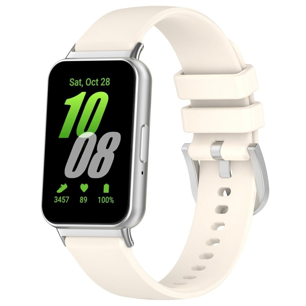 Samsung Galaxy Fit3 Smartwatch Silikonrem - Ljusgrå