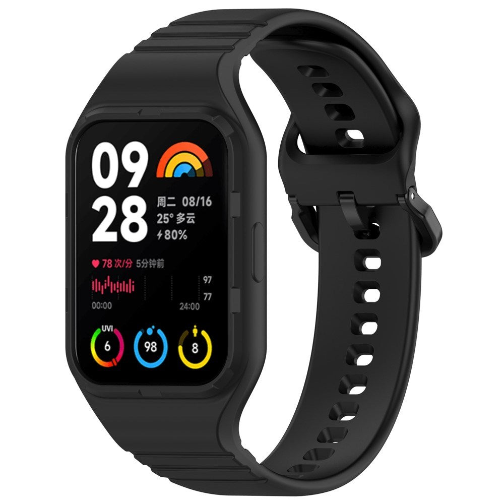 Xiaomi Smart Band 10 Pro / 9 Pro / 8 Pro Silikon Armband - Svart