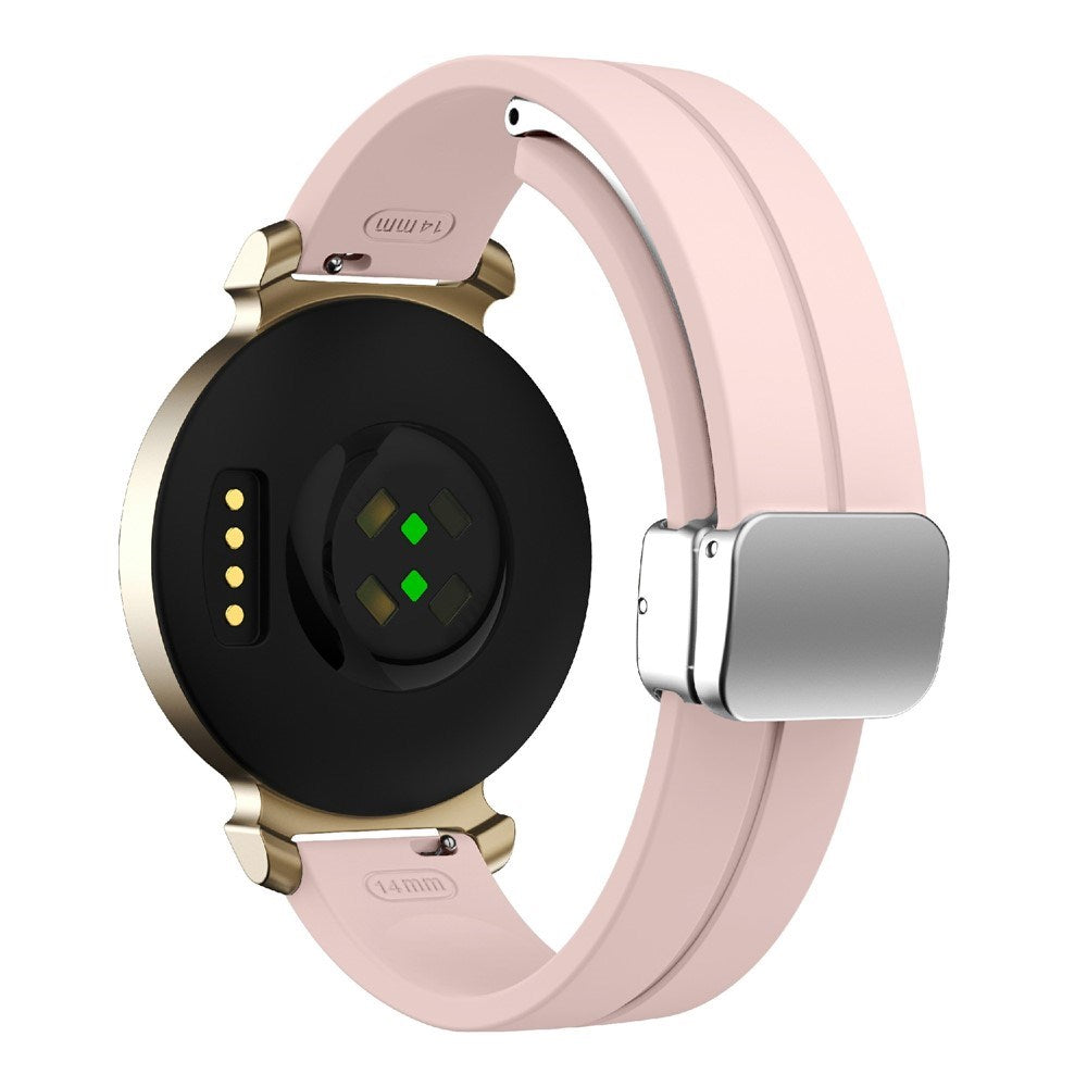 Garmin Lily 2 EIDERWOOD Magnetisk Silikonrem - Rosa