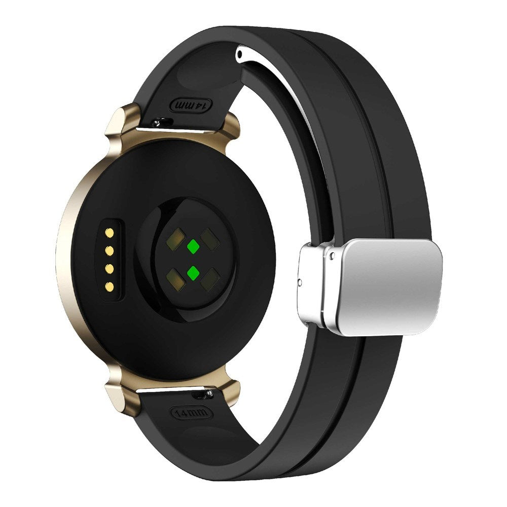Garmin Lily 2 EIDERWOOD Magnetisk Silikonrem - Svart