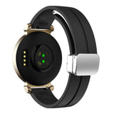 Garmin Lily 2 EIDERWOOD Magnetisk Silikonrem - Svart
