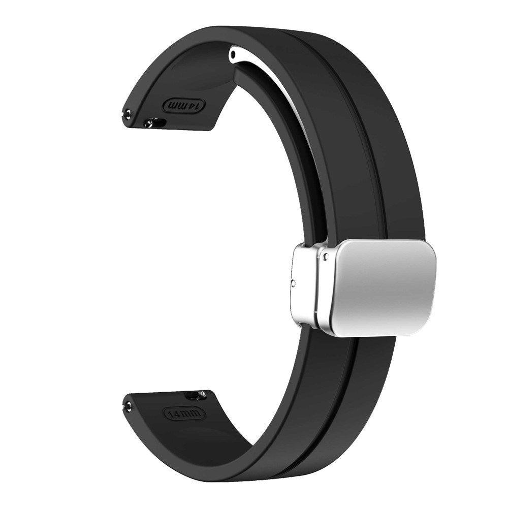 Garmin Lily 2 EIDERWOOD Magnetisk Silikonrem - Svart