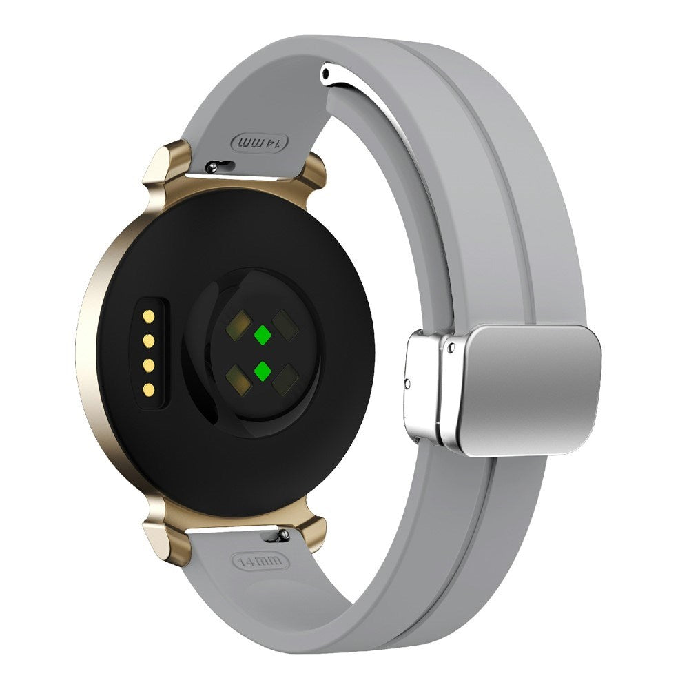 Garmin Lily 2 EIDERWOOD Magnetisk Silikonrem - Grå